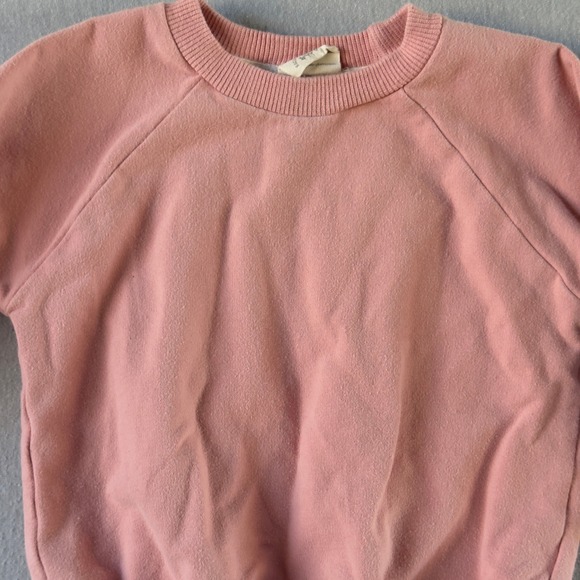 Sage + Ivory Baby Sweatshirt & Sweatpants Set 2T Light Pink Outfit - Picture 12 of 13